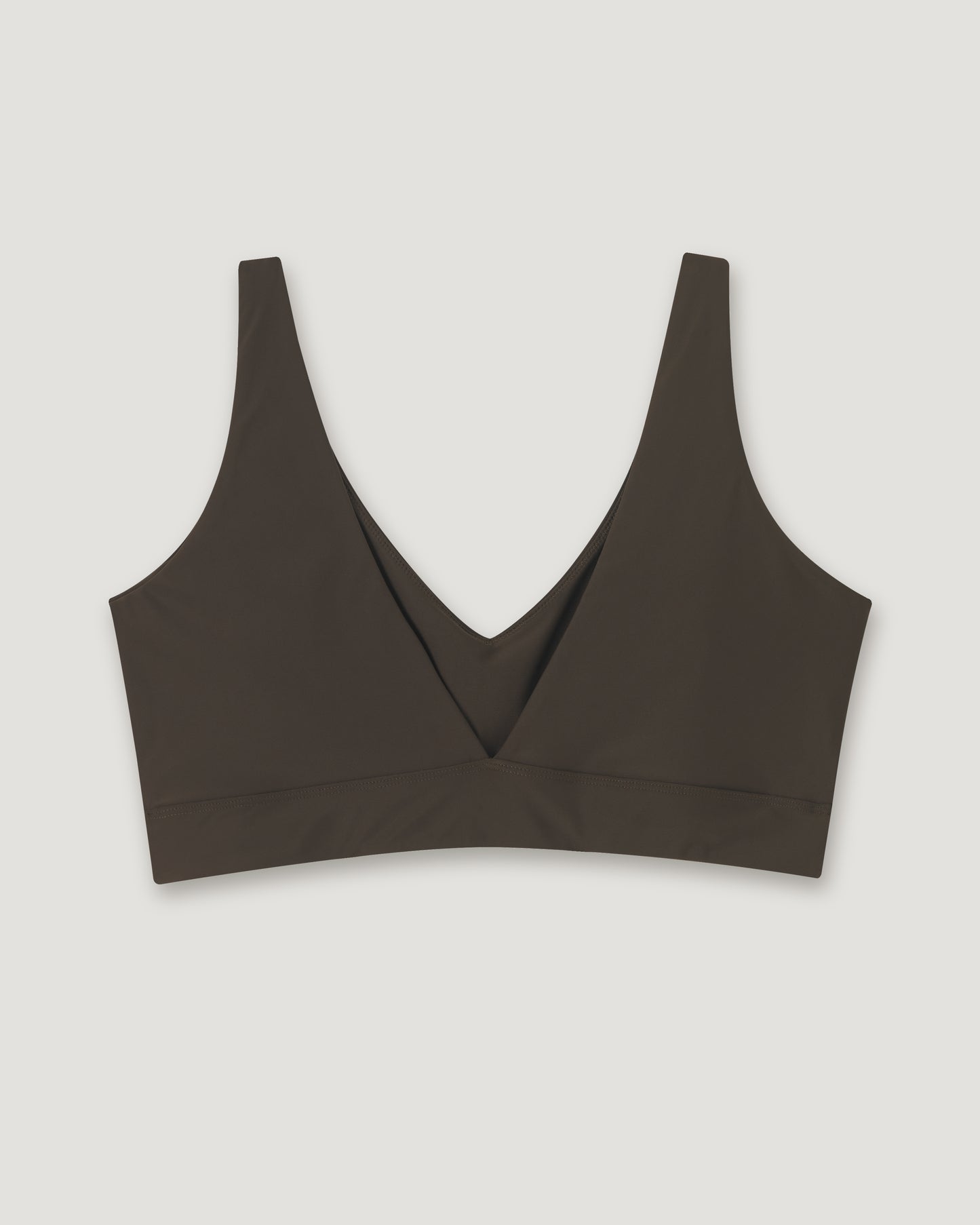 THE IONIAN WAISTBAND BRALETTE TOP (VITA) IN KAFÉ