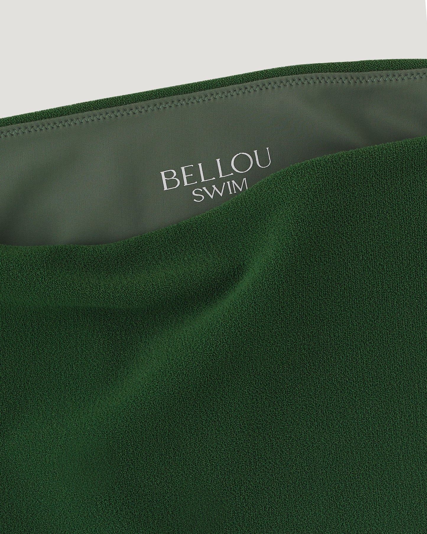 PAXOS BIKINI BOTTOMS (TERRY TOWELLING) IN OLIVE